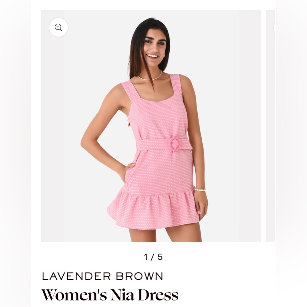 Mini Pink Dress